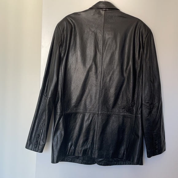 Black men Wilson’s leather jacket - Picture 7 of 11